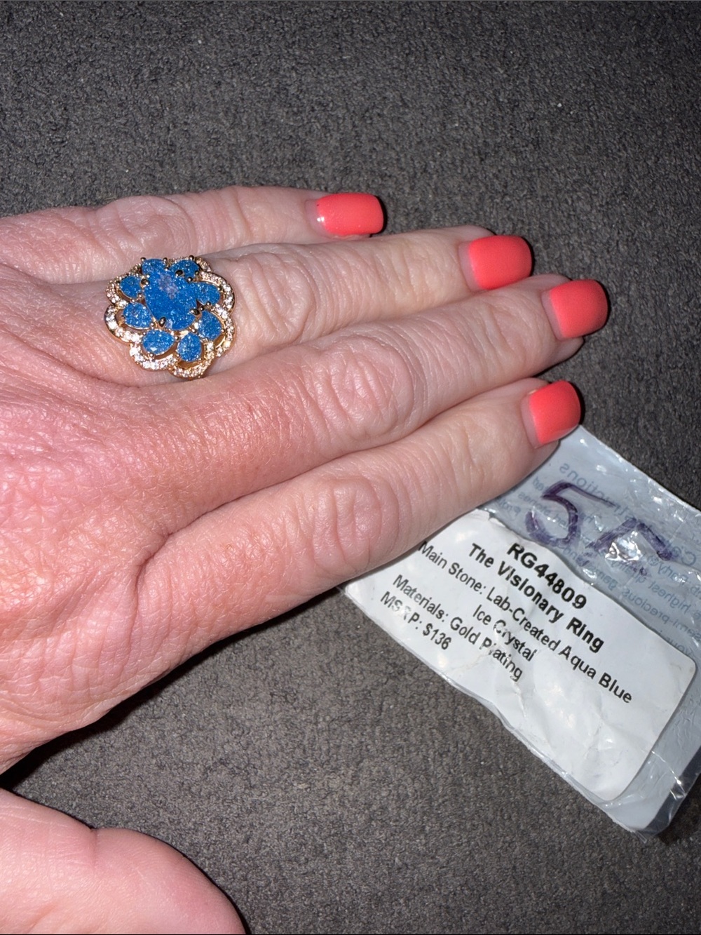 BP Brand New size 5 ring.